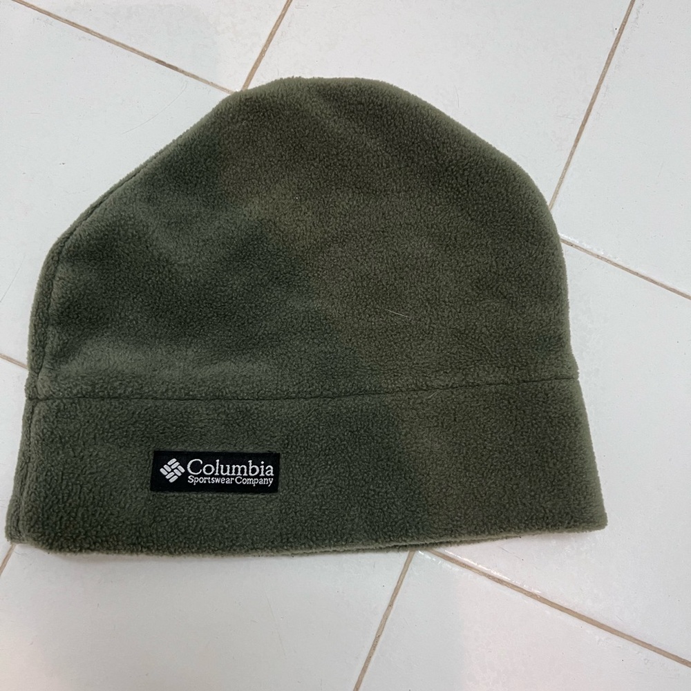 Columbia Olive Fleece Hat